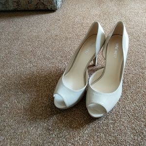 Nine west nude heels